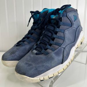 Nike Air Jordan 10 X Retro LA Los Angeles Size 10 2016 Blue White 310805 404 Men